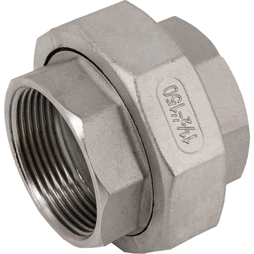 Изображение товара Американка NEWKEY вр/вр нержавеющая, AISI316 DN40 (1_1/2), (CF8М), PTFE, PN16 NK-ADD40/6 Изображение товара Американка NEWKEY вр/вр нержавеющая, AISI316 DN40 (1_1/2), (CF8М), PTFE, PN16 NK-ADD40/6