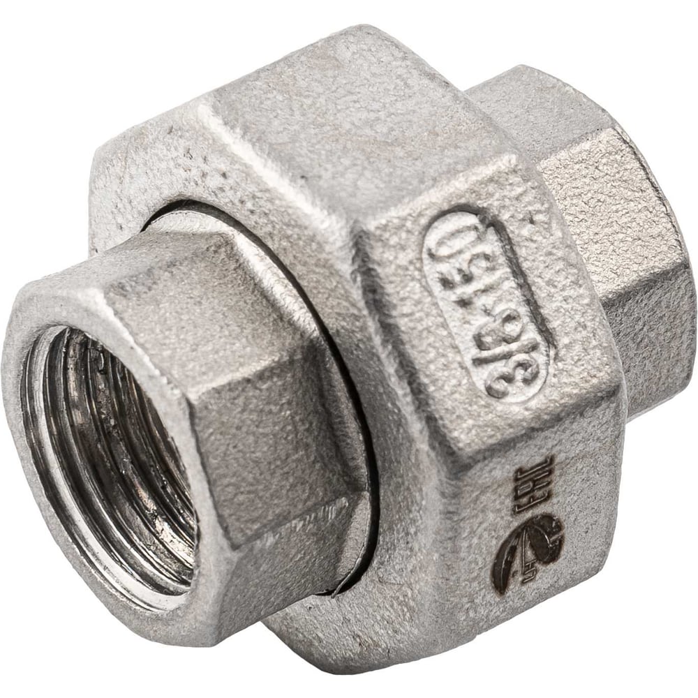 Изображение товара Американка конусная NEWKEY  вр/вр нержавеющая, AISI304 DN10 (3/8), (CF8), PN16 NK-ADC10/4