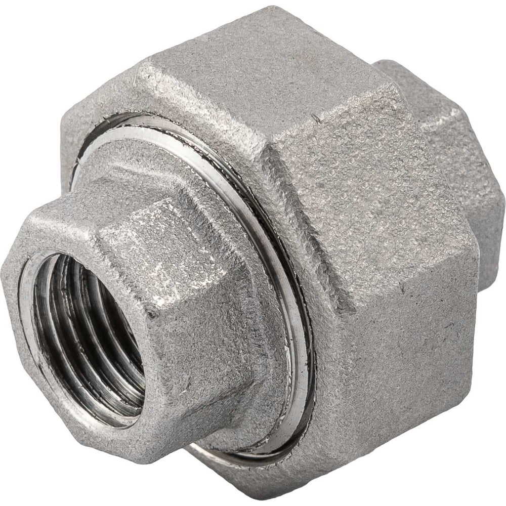 Изображение товара Американка конусная NEWKEY вр/вр нержавеющая, AISI304 DN 8 (1/4), (CF8), PN16 NK-ADC8/4 Изображение товара Американка конусная NEWKEY вр/вр нержавеющая, AISI304 DN 8 (1/4), (CF8), PN16 NK-ADC8/4