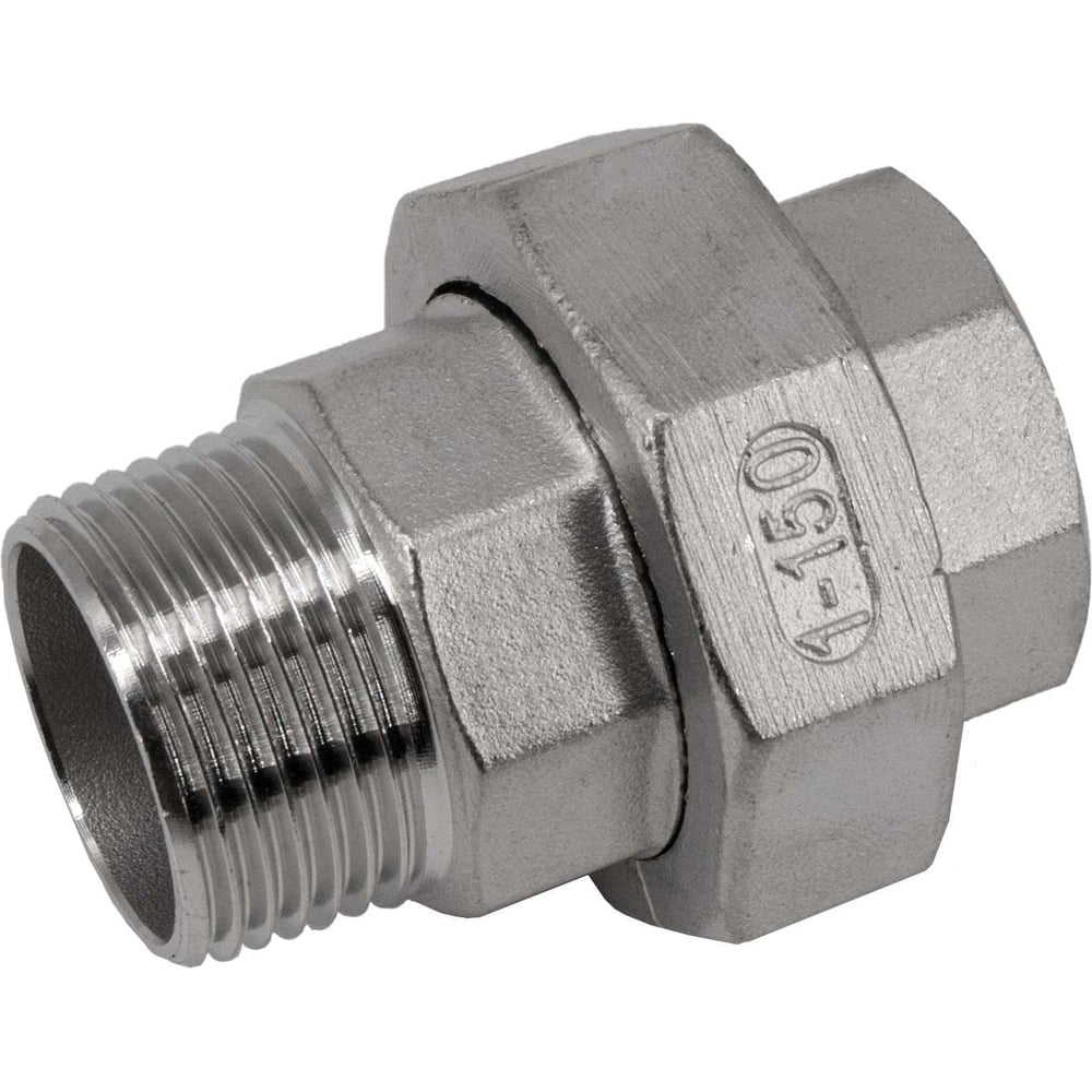 Изображение товара Американка NEWKEY нр/вр нержавеющая, AISI316 DN25 (1), (CF8М), PTFE, PN16 NK-ADM25/6 Изображение товара Американка NEWKEY нр/вр нержавеющая, AISI316 DN25 (1), (CF8М), PTFE, PN16 NK-ADM25/6