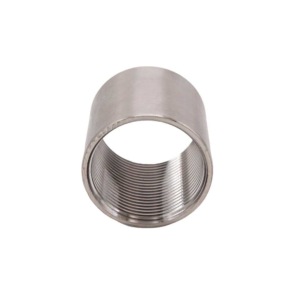 Изображение товара Муфта нержавеющая NEWKEY AISI316 DN40 (1_1/2), (CF8M), PN16 NK-MM40/6 Изображение товара Муфта нержавеющая NEWKEY AISI316 DN40 (1_1/2), (CF8M), PN16 NK-MM40/6