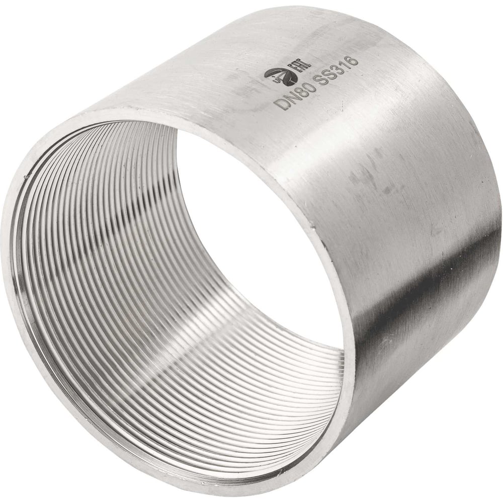 Муфта нержавеющая NEWKEY AISI316 DN80 (3), (CF8M), PN16 NK-MM80/6