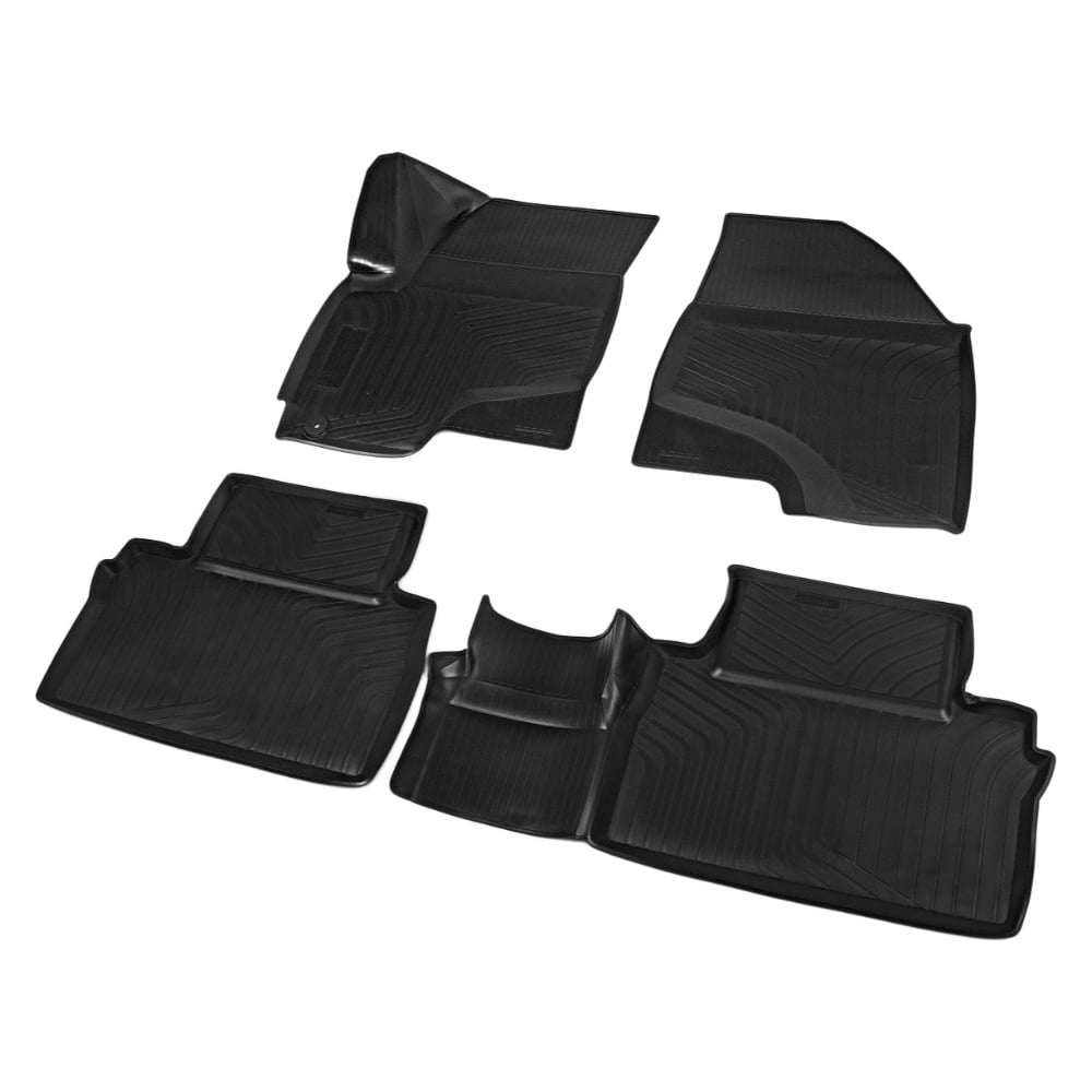 Изображение товара Коврики салона Rival для Jetour X50 2024 защитные из полиуретана черные