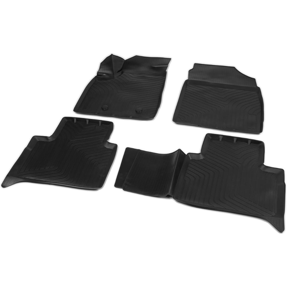 Изображение товара Коврики салона Rival для Haval H3 2024, полиуретановые с бортиками