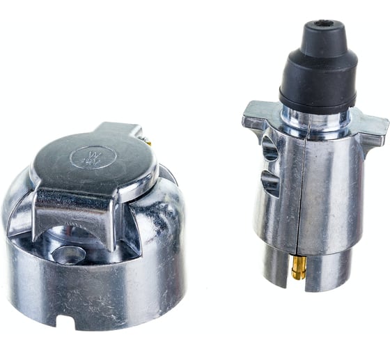 Изображение товара Электрический разъем прицепа WONDERFUL вилка+розетка, металл 908407