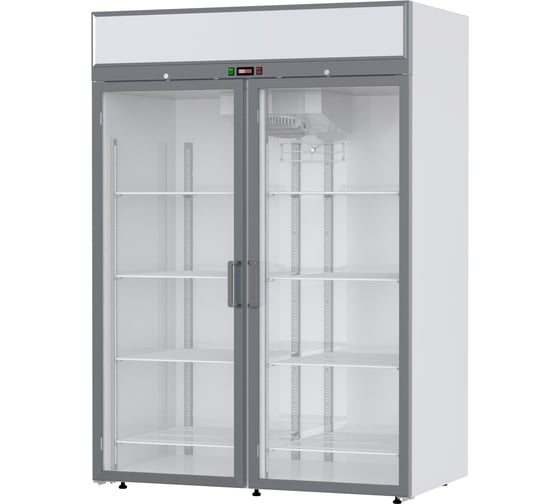 Изображение товара Шкаф холодильный ARKTO (-5…+5С) со стеклянной дверью V 1,4-SLd RAL9003, канапе 101000219/00001