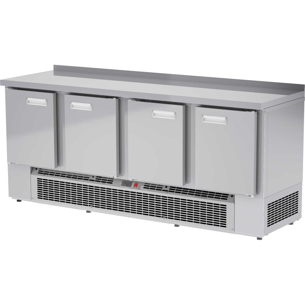 Изображение товара Стол холодильный ARKTO СХСН-4-60 НЕРЖАВАЮЩАЯСТАЛЬ, 4 двери, объем 440л