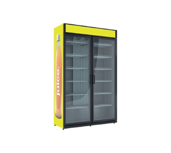 Изображение товара Шкаф холодильный для напитков ARKTO Max (-6…+6С) Max-1602-Eco-L-U RAL9003, с канапе, 2 двери 108000116/00001