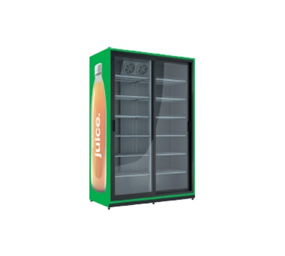 Изображение товара Шкаф холодильный для напитков ARKTO Plus (-6…+6С) Plus-1735-Eco-U RAL9003, без канапе, двери купе 108000140/00001