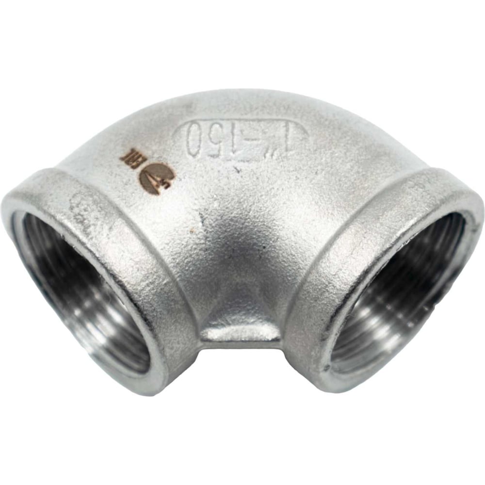 Изображение товара Отвод резьбовой NEWKEY DN25 90 угол из нержавеющей стали PN16