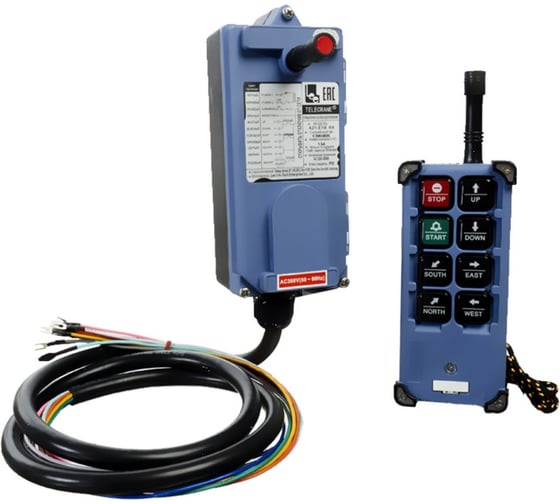 Изображение товара Промышленное радиоуправление TELECRANE 100-440В АС A21-E1BN