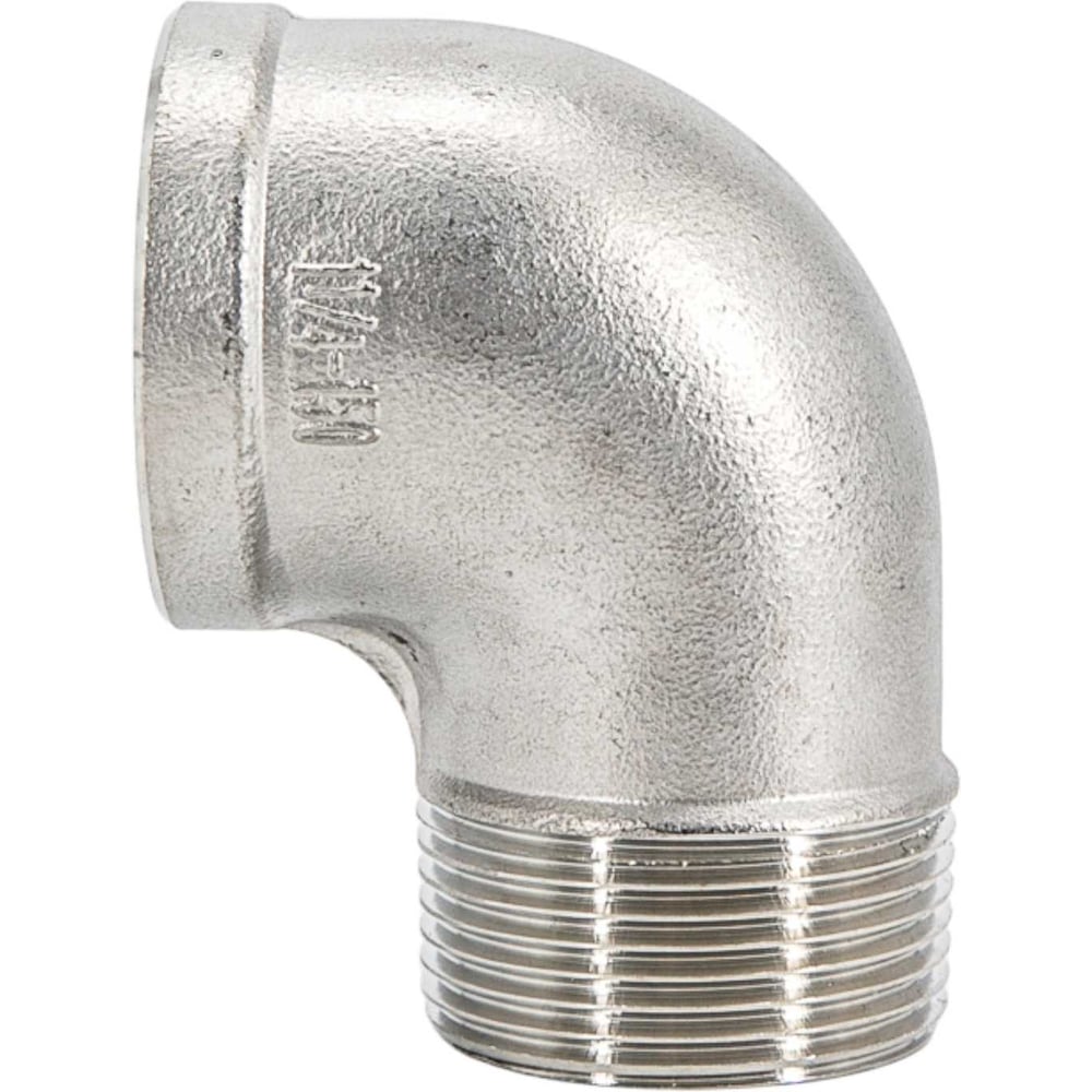 Изображение товара Отвод резьбовой NEWKEY нержавеющая сталь DN32 1 1/4Г - 1 1/4М угол 90 градусов