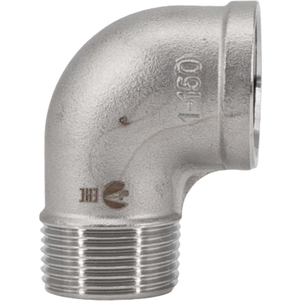 Изображение товара Отвод резьбовой NEWKEY вр/нр из нержавеющей стали AISI316 DN25