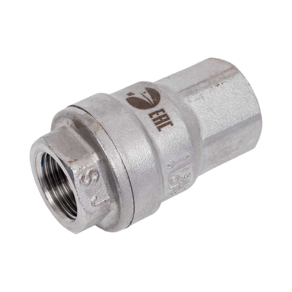 Изображение товара Обратный муфтовый клапан NEWKEY прямой из нержавеющей стали DN10