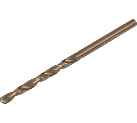 Изображение товара Сверло по металлу кобальтовое NIKSBIZ HSS Co (3.2x65 мм) (4 шт) 5К032
