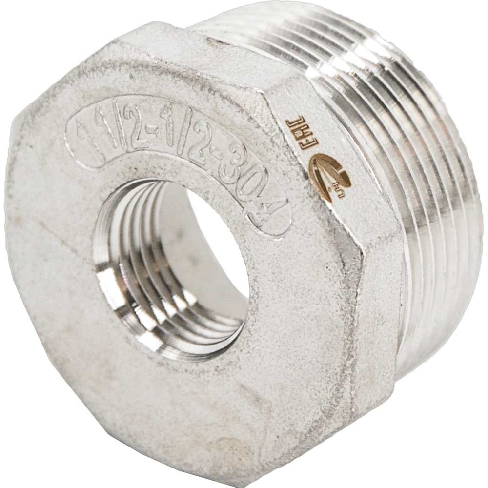 Изображение товара Футорка NEWKEY DN40 x DN15 1 1/2M-1/2F PN16 из нержавеющей стали