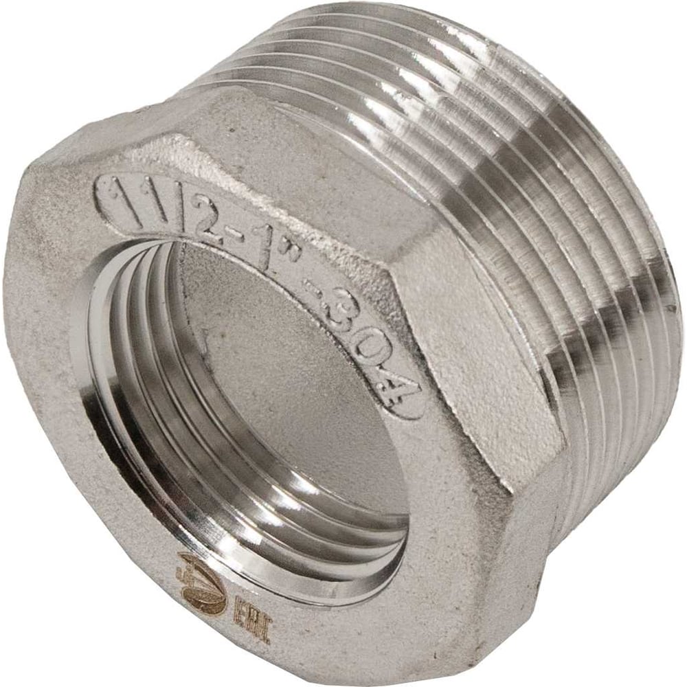 Изображение товара Футорка из нержавеющей стали AISI304 DN40 x DN25 (1 1/2x1) NEWKEY Изображение товара Футорка из нержавеющей стали AISI304 DN40 x DN25 (1 1/2x1) NEWKEY