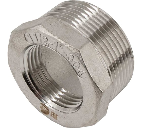 Изображение товара Футорка NEWKEY нержавеющая сталь AISI304 DN40 x DN25 (1_1/2x1), (CF8), PN16 NK-FHB40x25/4