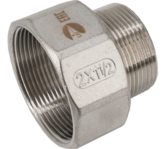 Изображение товара Футорка обратная NEWKEY нержавеющая сталь AISI304 DN50 x DN40 (2' x 1_1/2), (CF8), PN16 NK-FHBN50x40/4