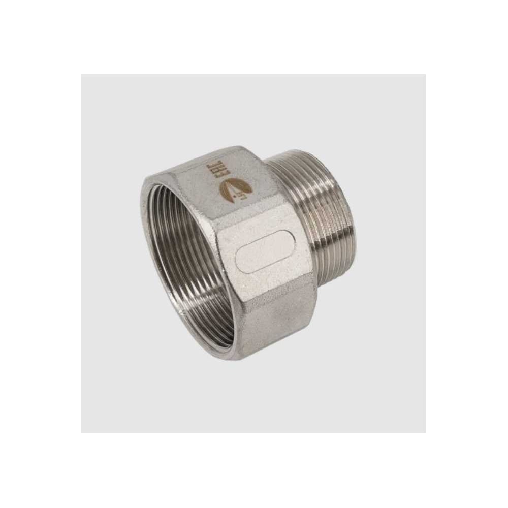 Изображение товара Футорка обратная NEWKEY нержавеющая сталь AISI304 DN32 x DN15