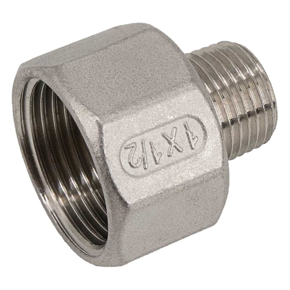 Изображение товара Футорка NEWKEY DN25 x DN15 нержавеющая сталь PN16 1F-1/2M Изображение товара Футорка NEWKEY DN25 x DN15 нержавеющая сталь PN16 1F-1/2M