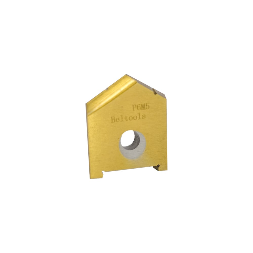 Изображение товара Сверло перовое Beltools 30 мм Р6М5 TiN по металлу профессиональное