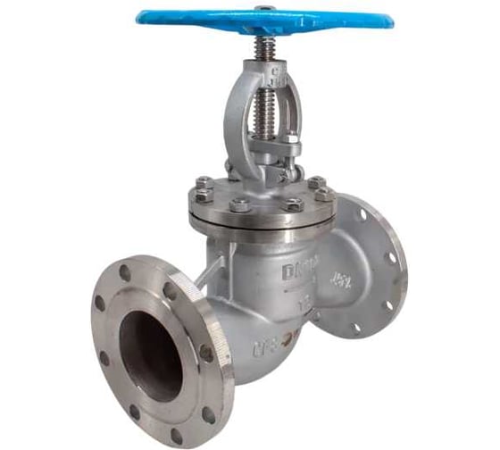 Изображение товара Вентиль запорный NEWKEY фланцевый нержавеющая сталь AISI304 DN 125 (5), (CF8), PN16 NK-ZSf125/4