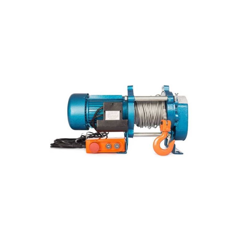 Изображение товара Лебедка TOR ЛЭК-500 E21 (KCD) на 500/1000 кг с тросом 70/35 м