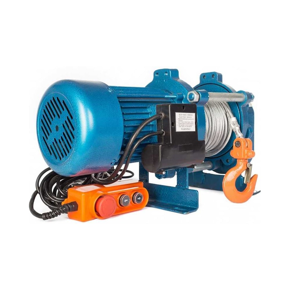 Изображение товара Лебедка бытовая TOR ЛЭК-750 E21 750/1500 кг 380 В переносная барабанная