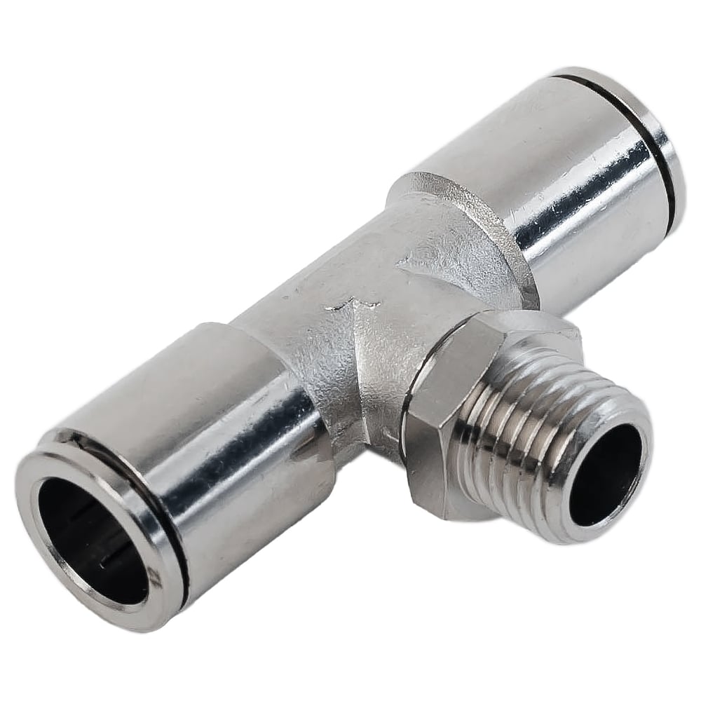 Изображение товара Фитинг латунный NBPT NPBT 12-M12х1.25 мм тройник для труб