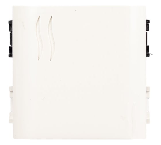 Изображение товара Переключатель 1-клавишный DKC 2 модуля Brava 16А IP20 белый 76012B