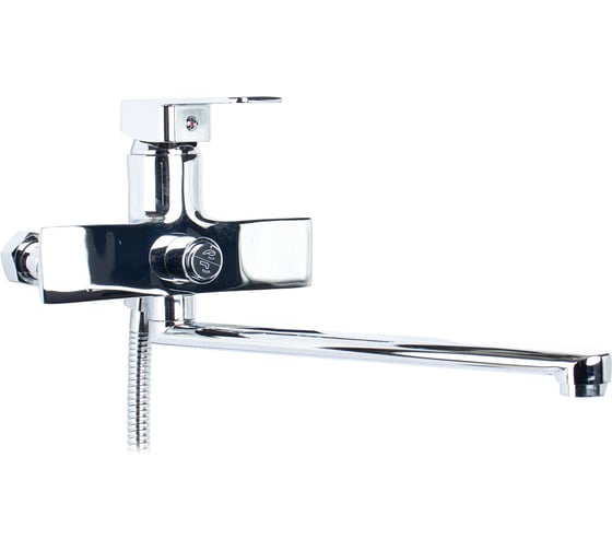 Изображение товара Смеситель для ванны Damento FLORA BA01.50, шаровый, хром, излив 300 мм, лейка 3 режима (1/10) 000243