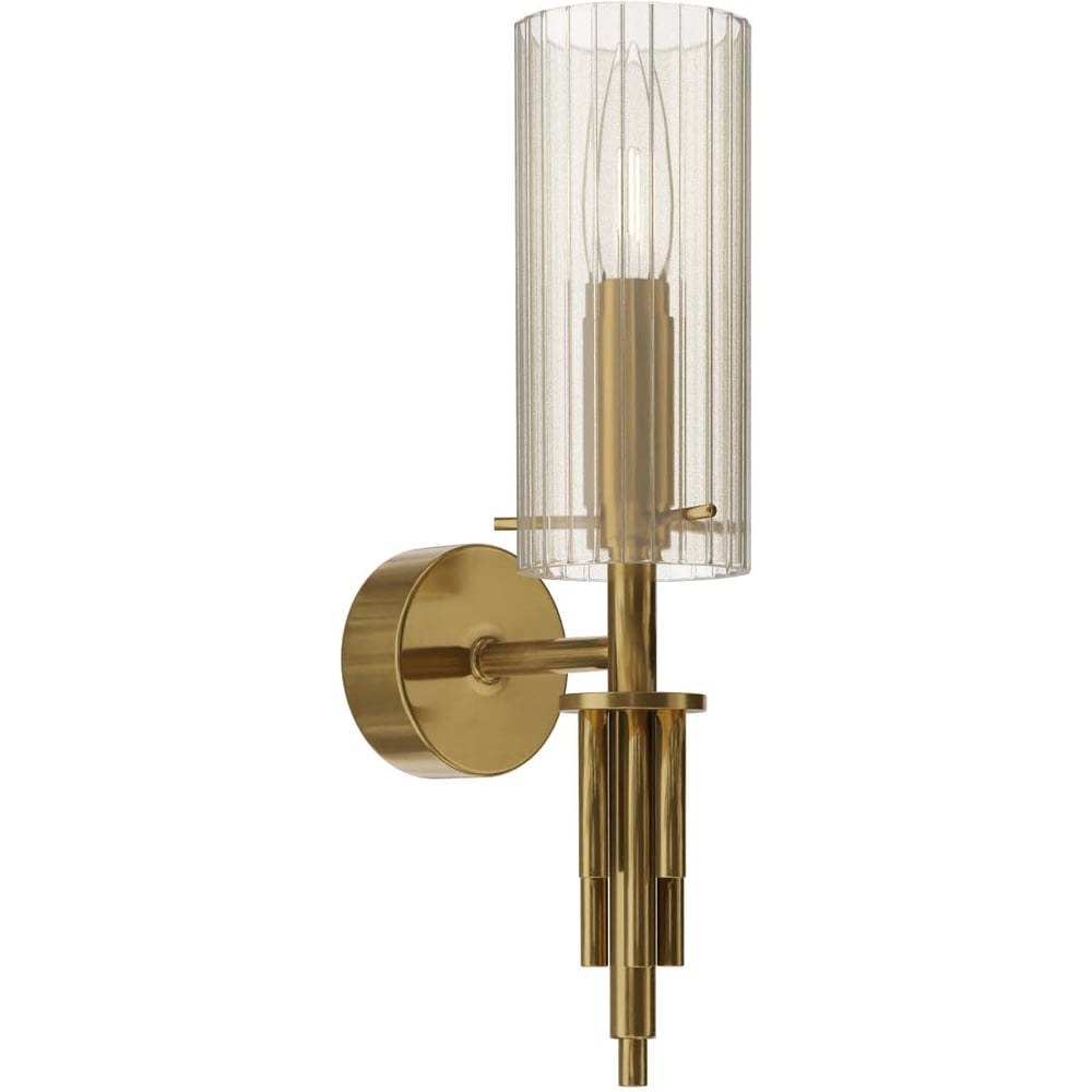 Изображение товара Светильник настенный ST LUCE латунь и коньячный E14 40W арт-деко