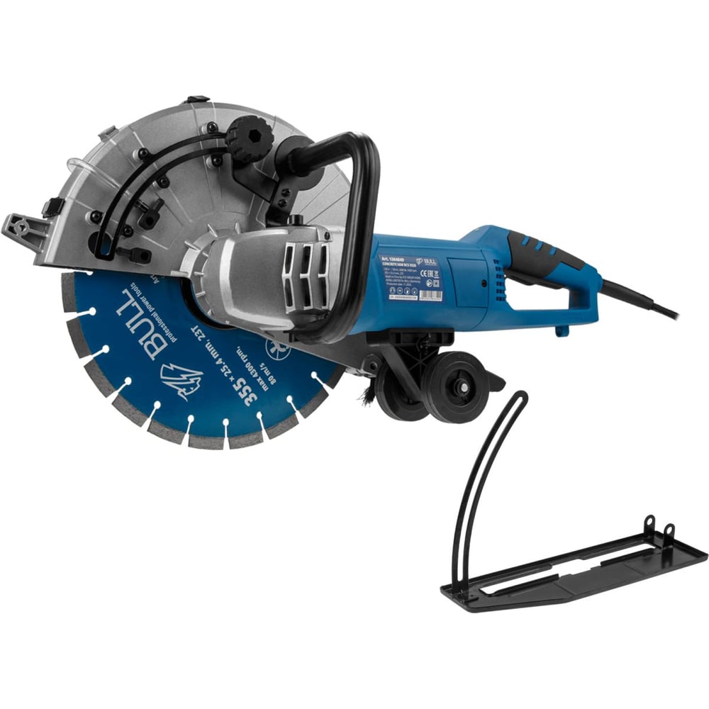 Изображение товара Электрический бетонорез BULL BCS 3526 2600 Вт 355 мм профессиональный