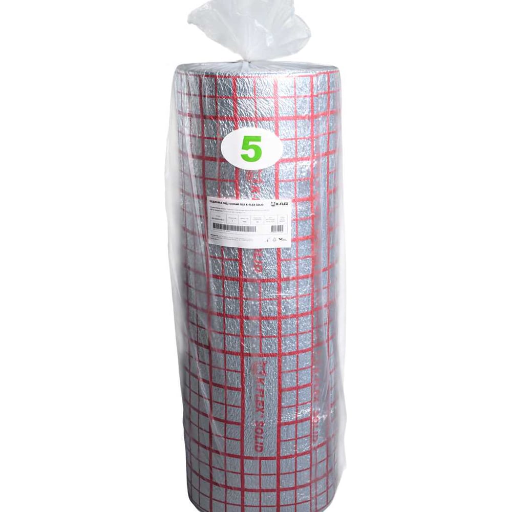 Изображение товара Подложка K-FLEX под теплый пол SOLID 05x1200-20м R051200SOLUNLAY