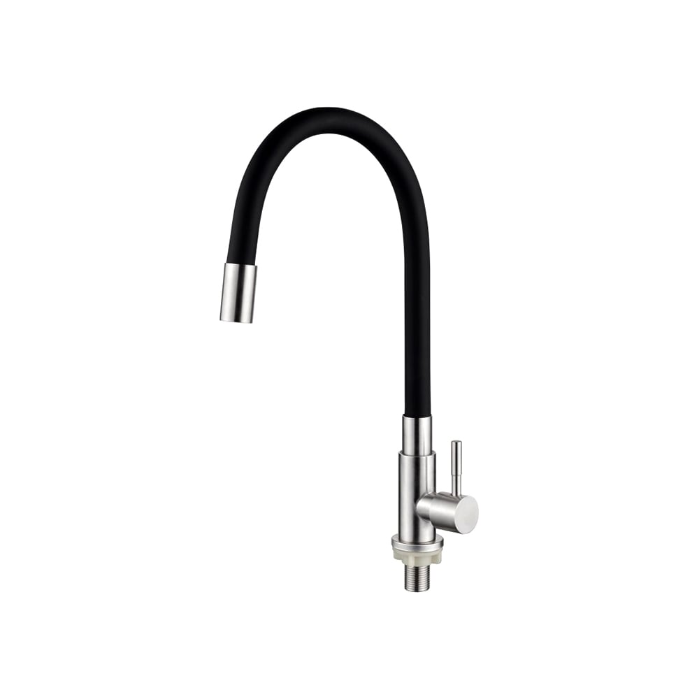 Изображение товара Кран для холодной воды (моно) для кухни Ledeme с гибким изливом L74195-2