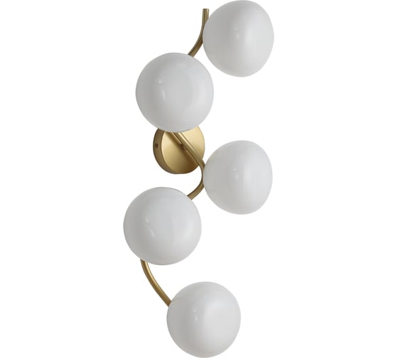 Изображение товара Светильник настенный ST LUCE Латунь/Белый G9 5*5W 4000K SL1519.301.05