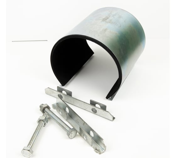 Изображение товара Ремонтный хомут ДТРД оцинк. краб 3-1/2" Дн 101-110, шир. 150 17009