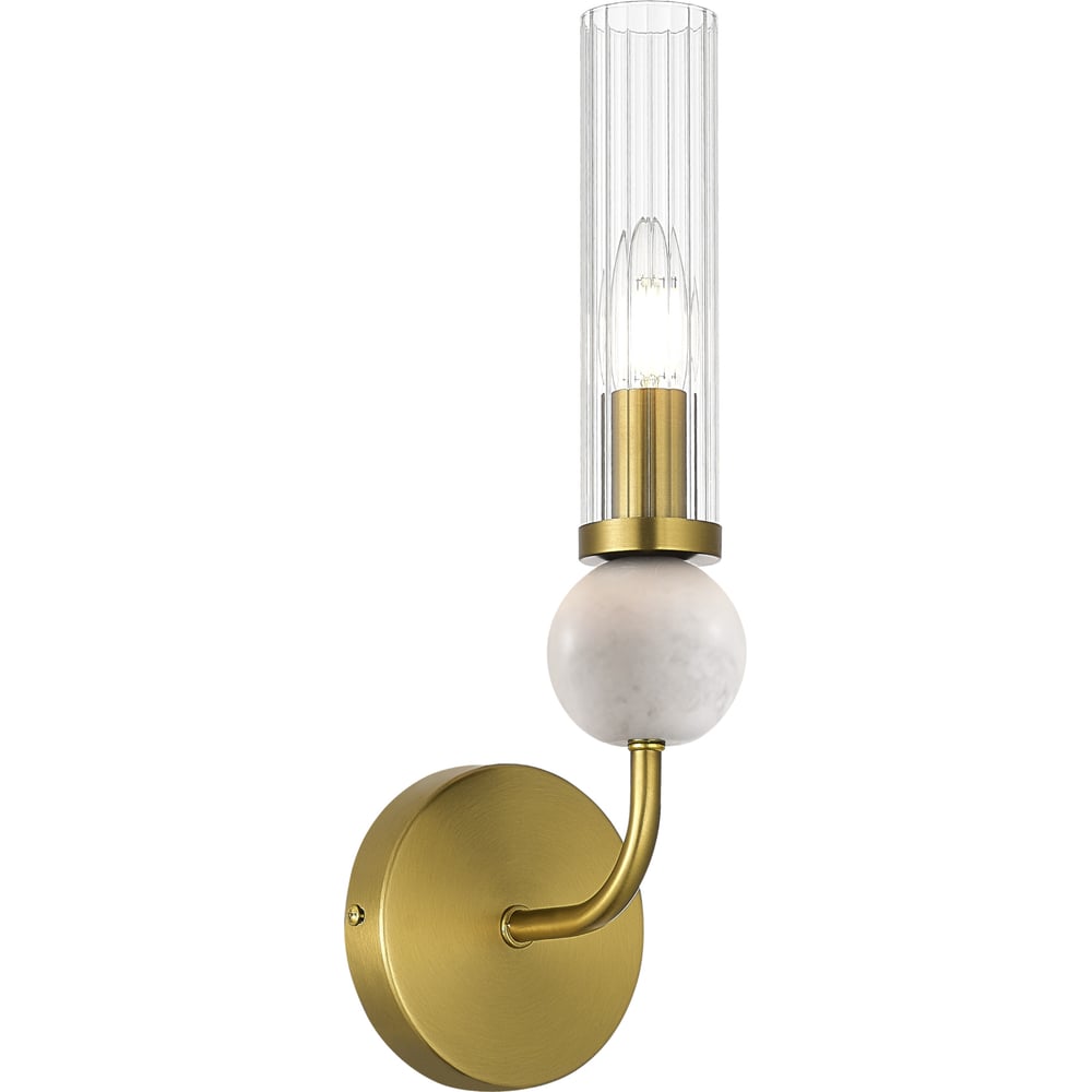 Изображение товара Светильник настенный ST LUCE латунь/прозрачный E14 1*40W SL1244.301.01