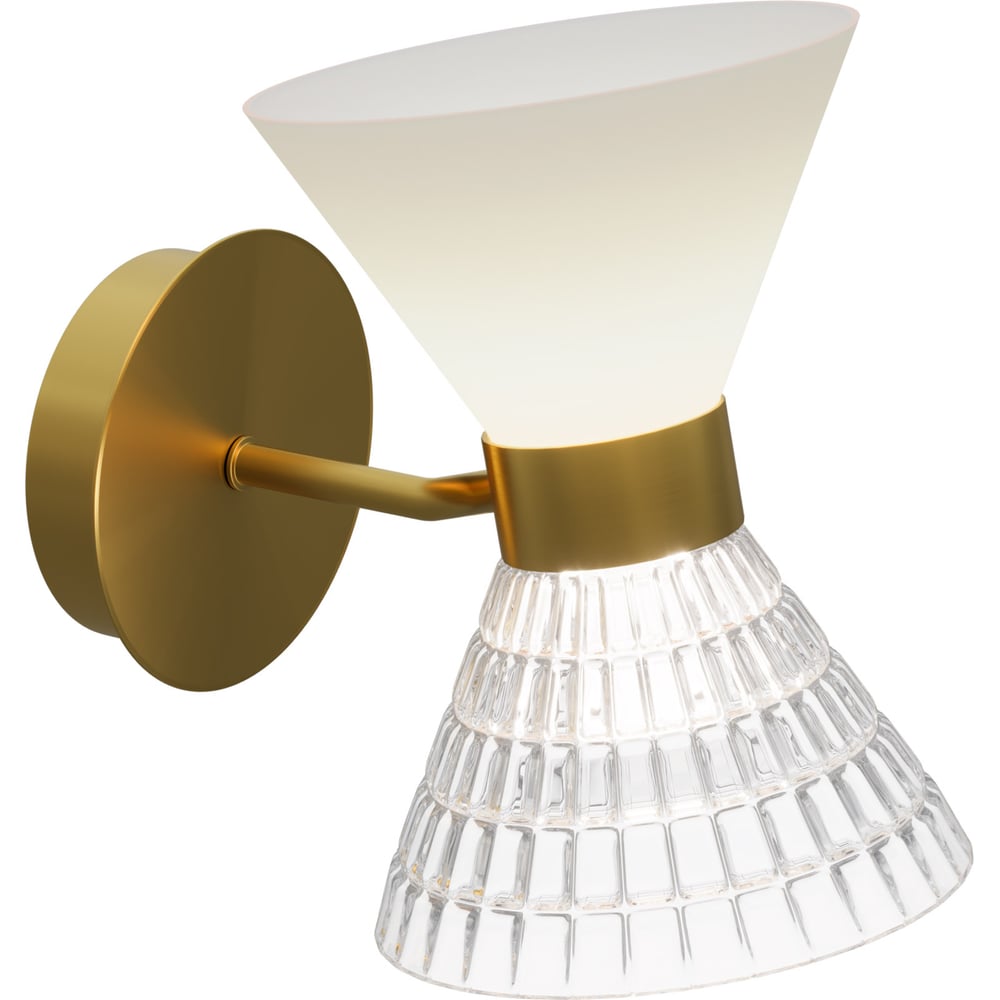 Изображение товара Настенный светильник из металла и стекла ST LUCE SL2004.301.02 модерн