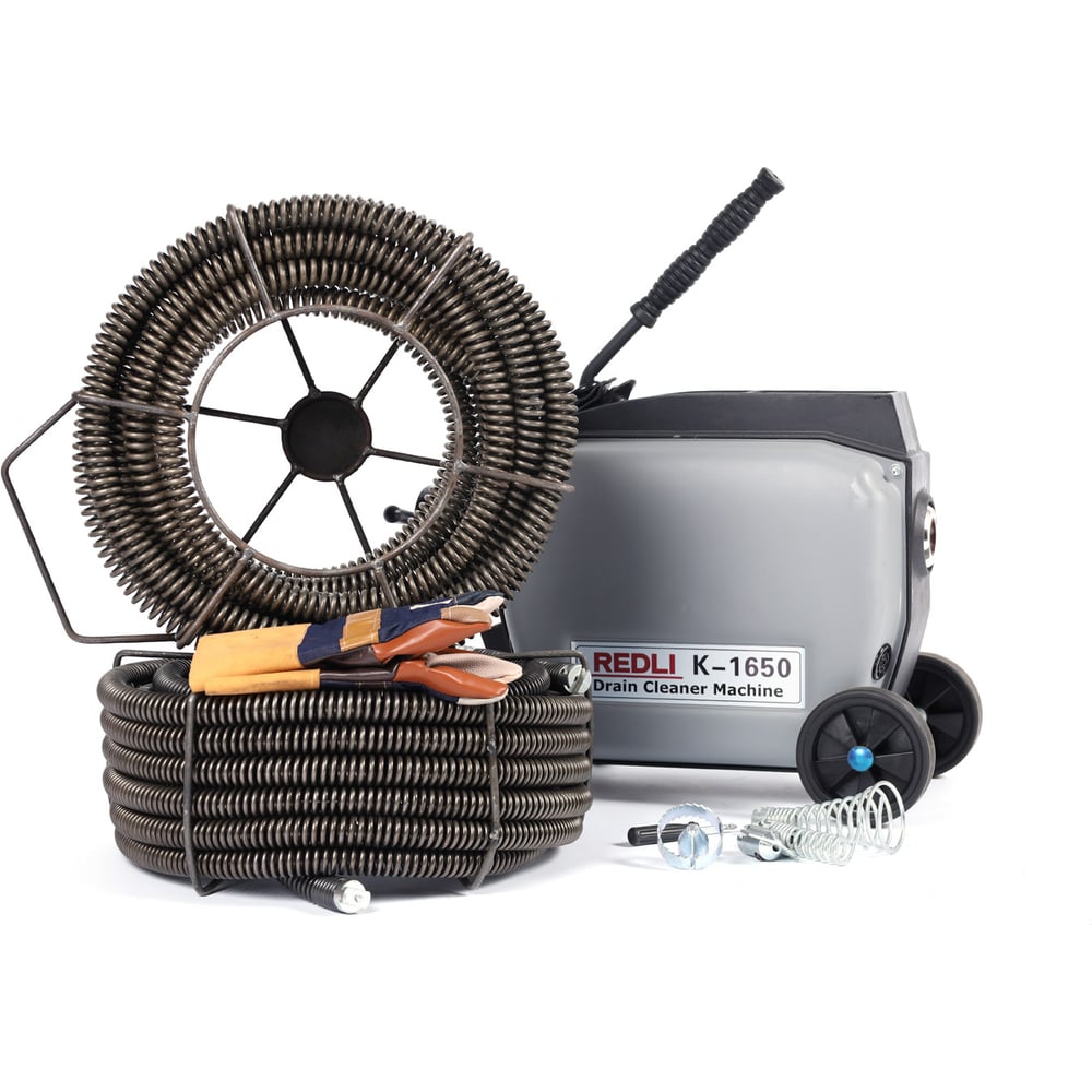 Изображение товара Электрическая прочистная машина REDLI K-1650 для труб до 250 мм