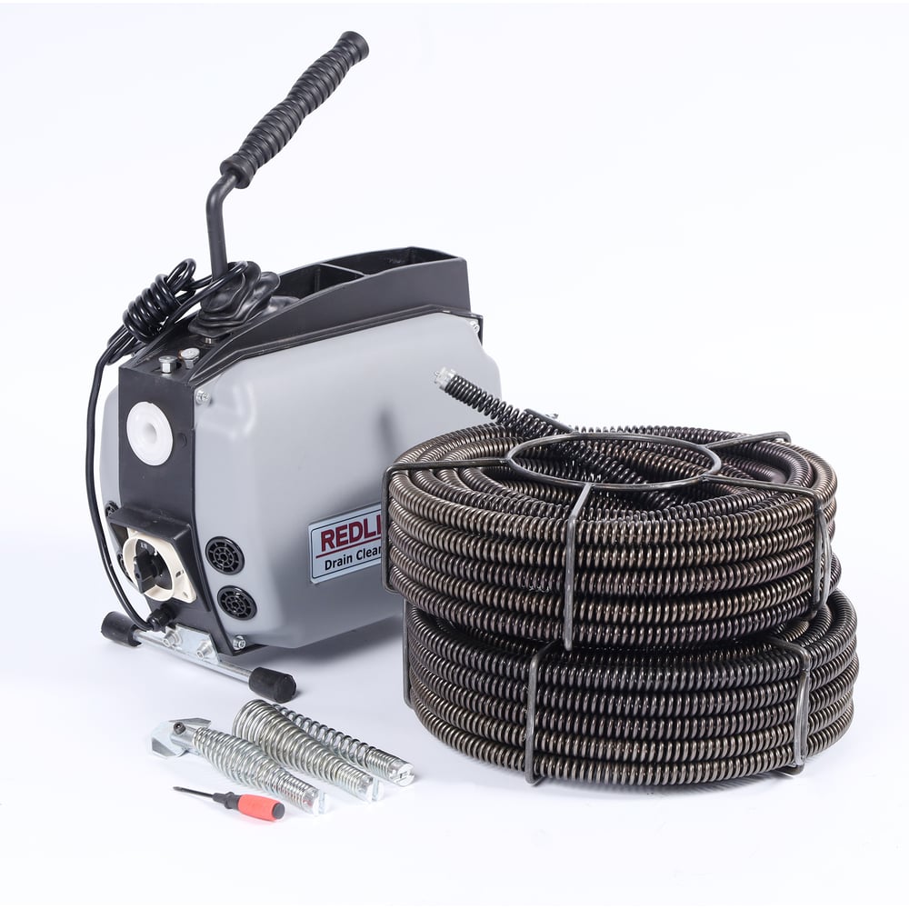 Изображение товара Электрическая прочистная машина REDLI K-160 STD до 160 мм с спиралями 22 мм