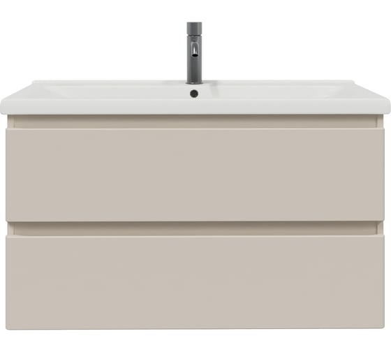 Изображение товара Тумба без раковины RUVANN STELLO 100 в ванную подвесная, cappuccino Т.STELLO-CA.П-100П