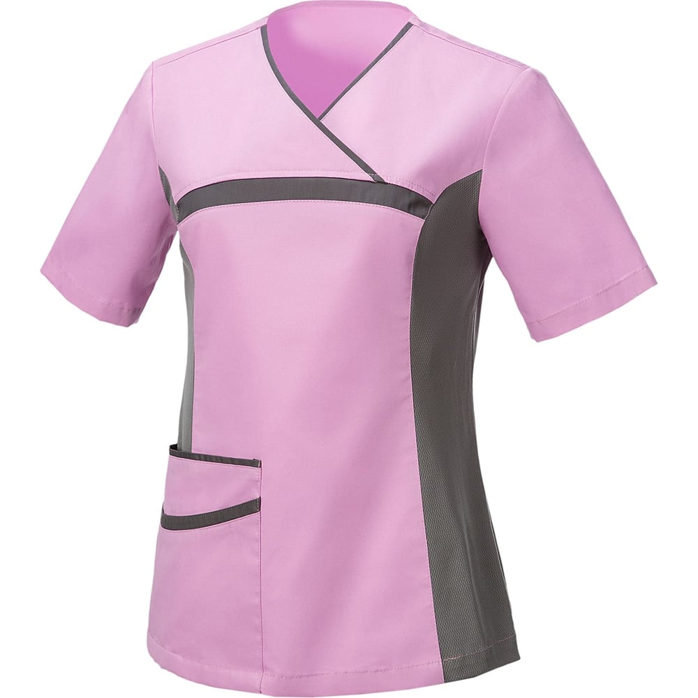 Женская блуза СОЮЗСПЕЦОДЕЖДА, размер 52-54, цвет сиреневый/серый 2000000142661 ОРИОН - фото 1