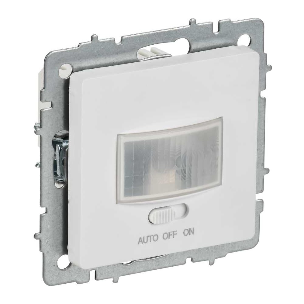 Изображение товара Датчик движения IEK BRITE арктический белый для установки в коробку