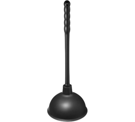 Изображение товара Вантуз-гигант конический Хома Норкин черный, диаметр 172 мм, пластмассовая ручка 319мм 1VN172R319_0101