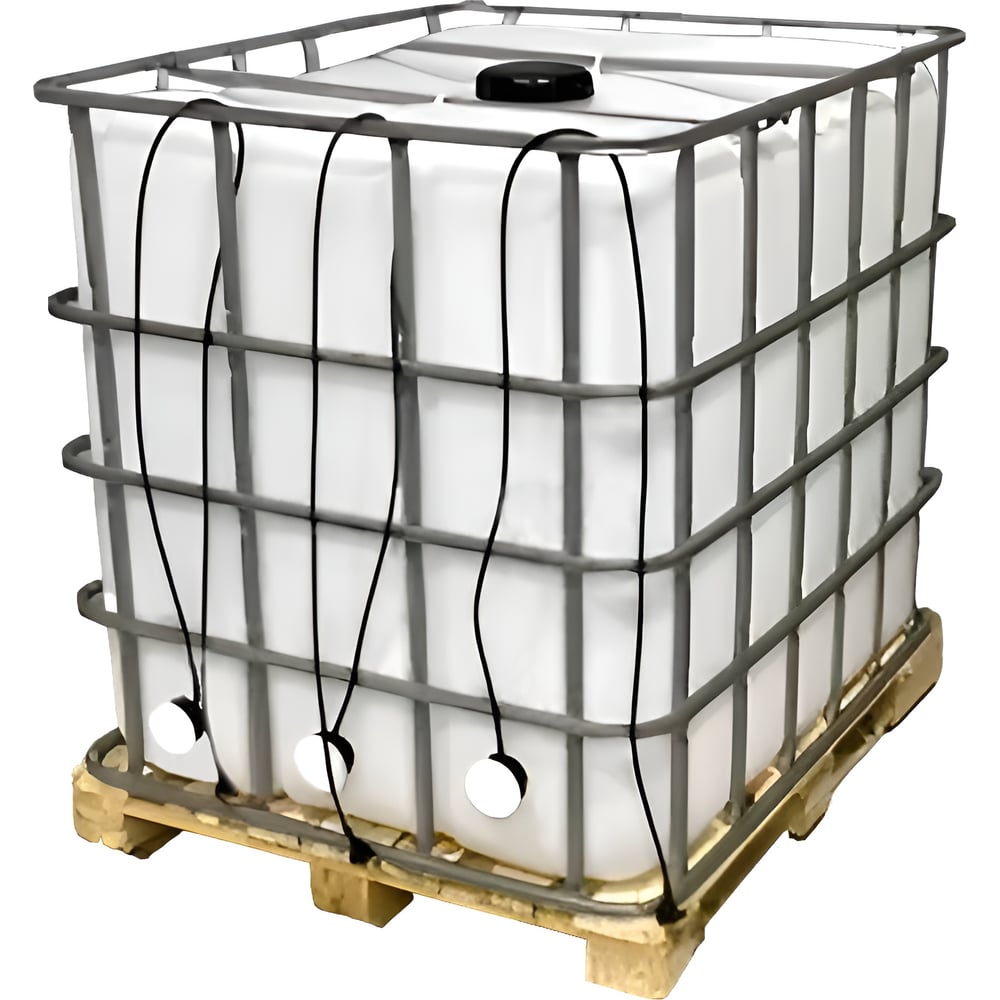 Изображение товара Еврокуб BigTara 1000 л пластиковый с краном и крышкой CN402RR