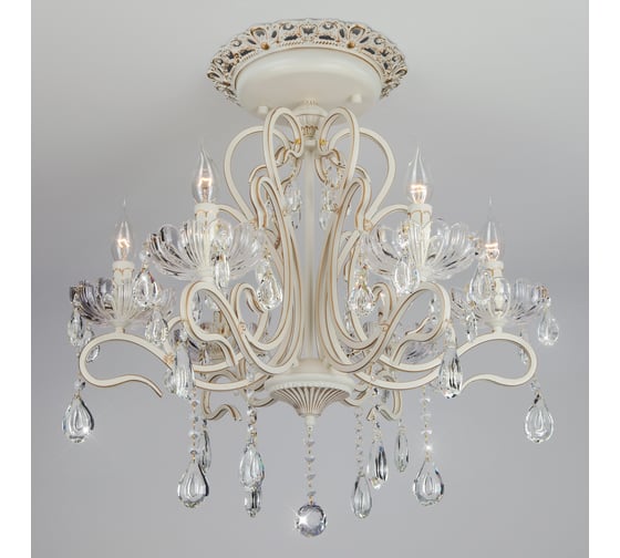 Изображение товара Потолочный светильник Eurosvet 12205 8 белый Strotskis 00000059679