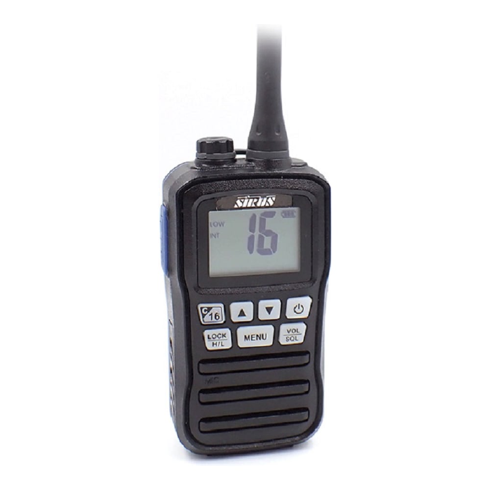 Изображение товара Портативная морская радиостанция SIRUS M24 (S) водо- и пылеотверженная профессиональная