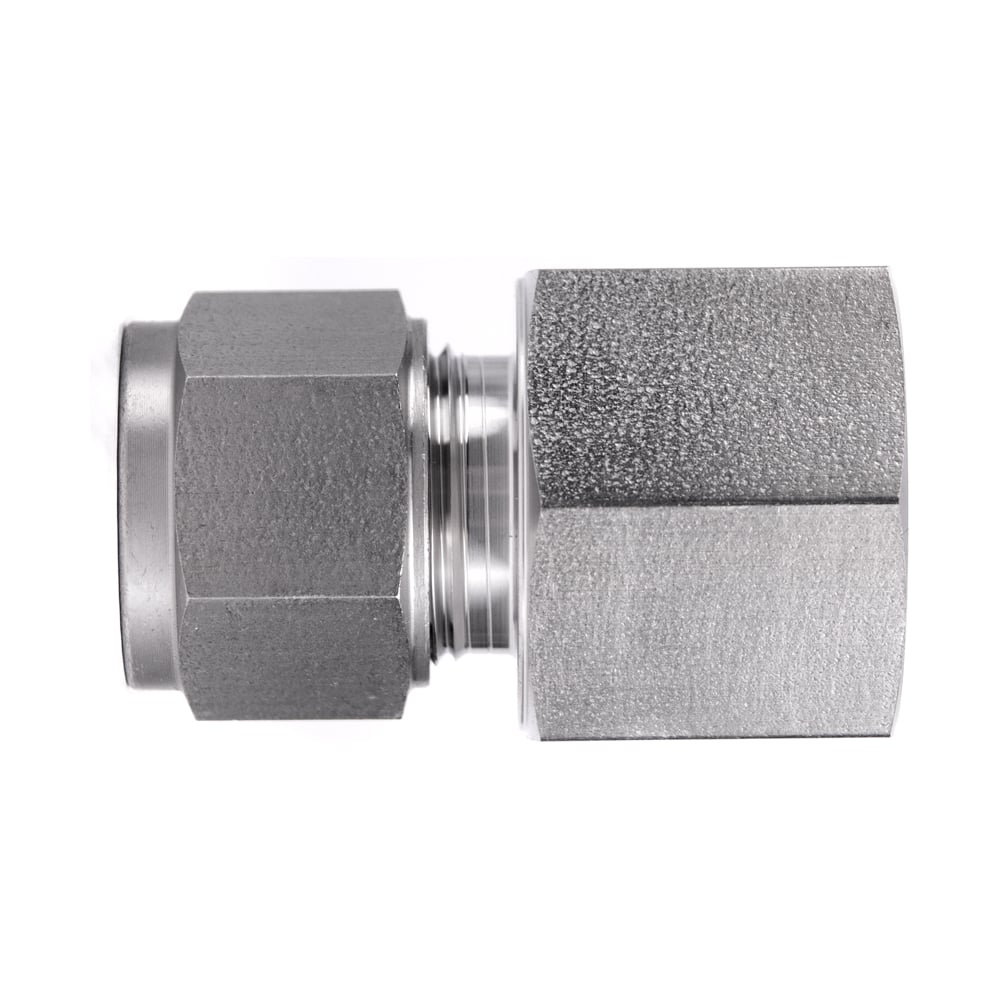 Изображение товара Фитинг прямой РИЗУР с внутренней резьбой SS316 12 мм G1/2 для систем водопровода